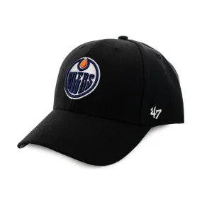 47 Brand Edmonton Oilers NHL MVP Wool Cap h-mvp06wbv-bkd - schwarz-blau