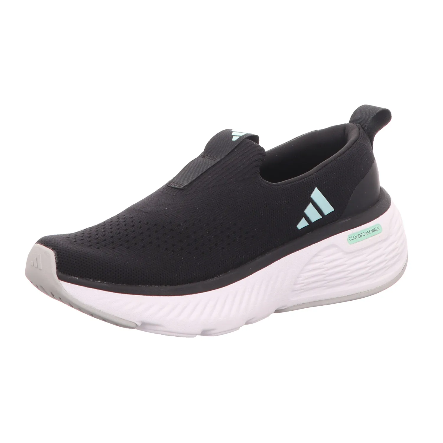 adidas Damen-Sneaker-Slipper Schwarz-Weiß