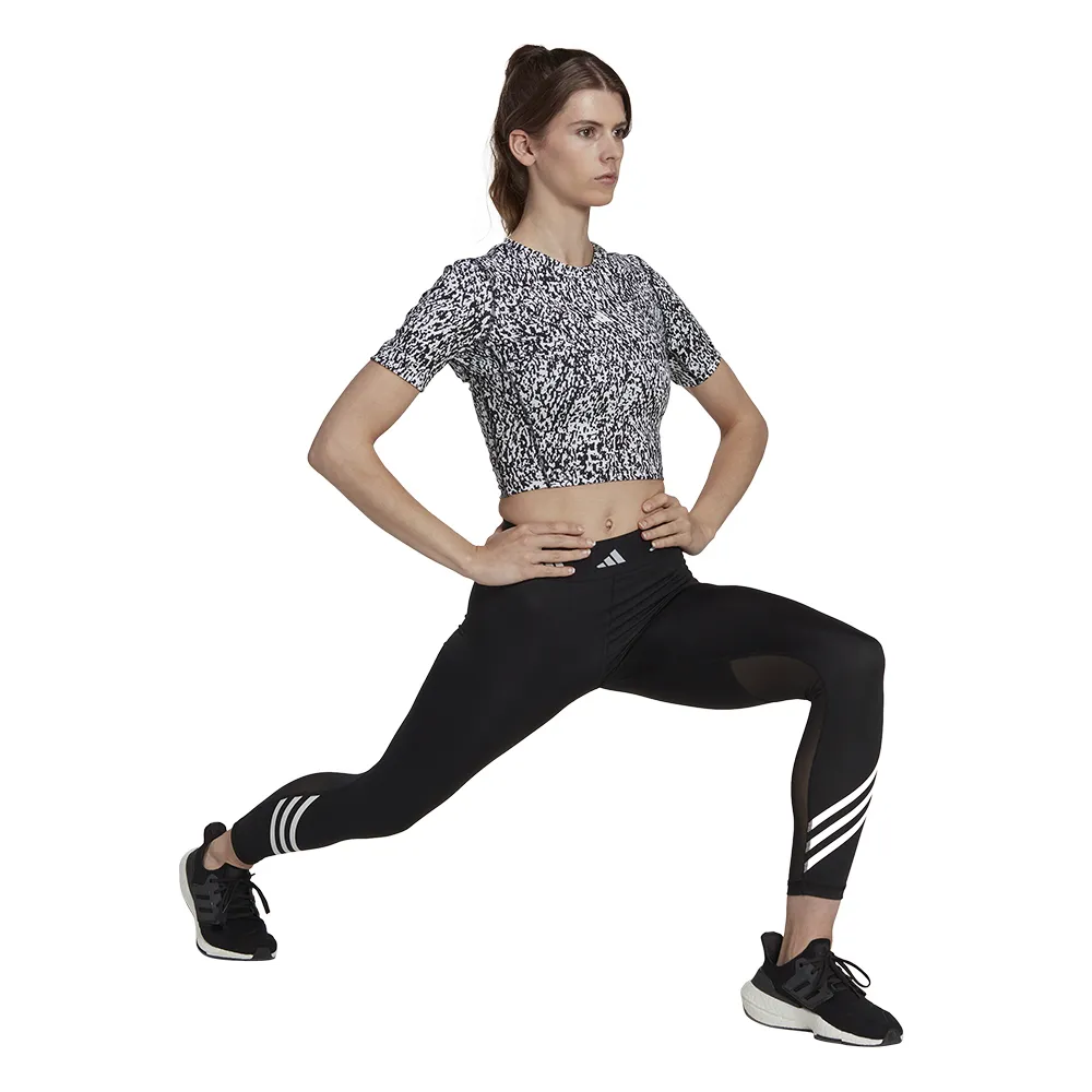 Adidas TECHFIT CROPPED T-SHIRT DAMEN