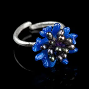 Blaue Kornblume - Ring