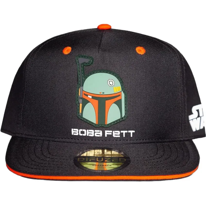 Boba Fett Snapback Kappe - Difuzed The Mandalorian Cap