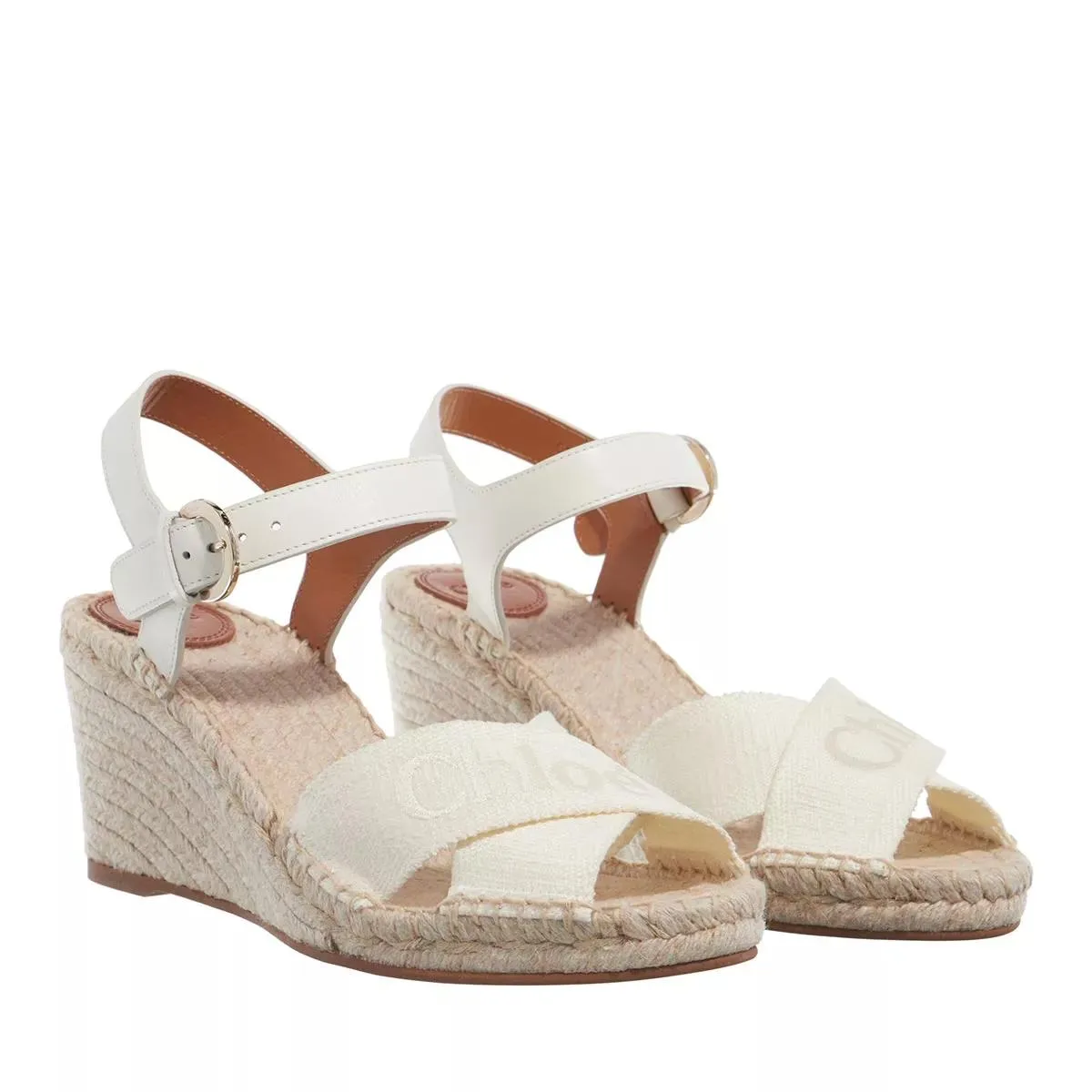   Chloé  Woman Espadrille White  Sandale 