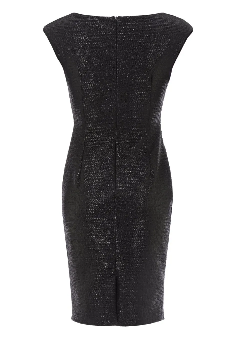 Cocktailkleid aus foliertem Jersey