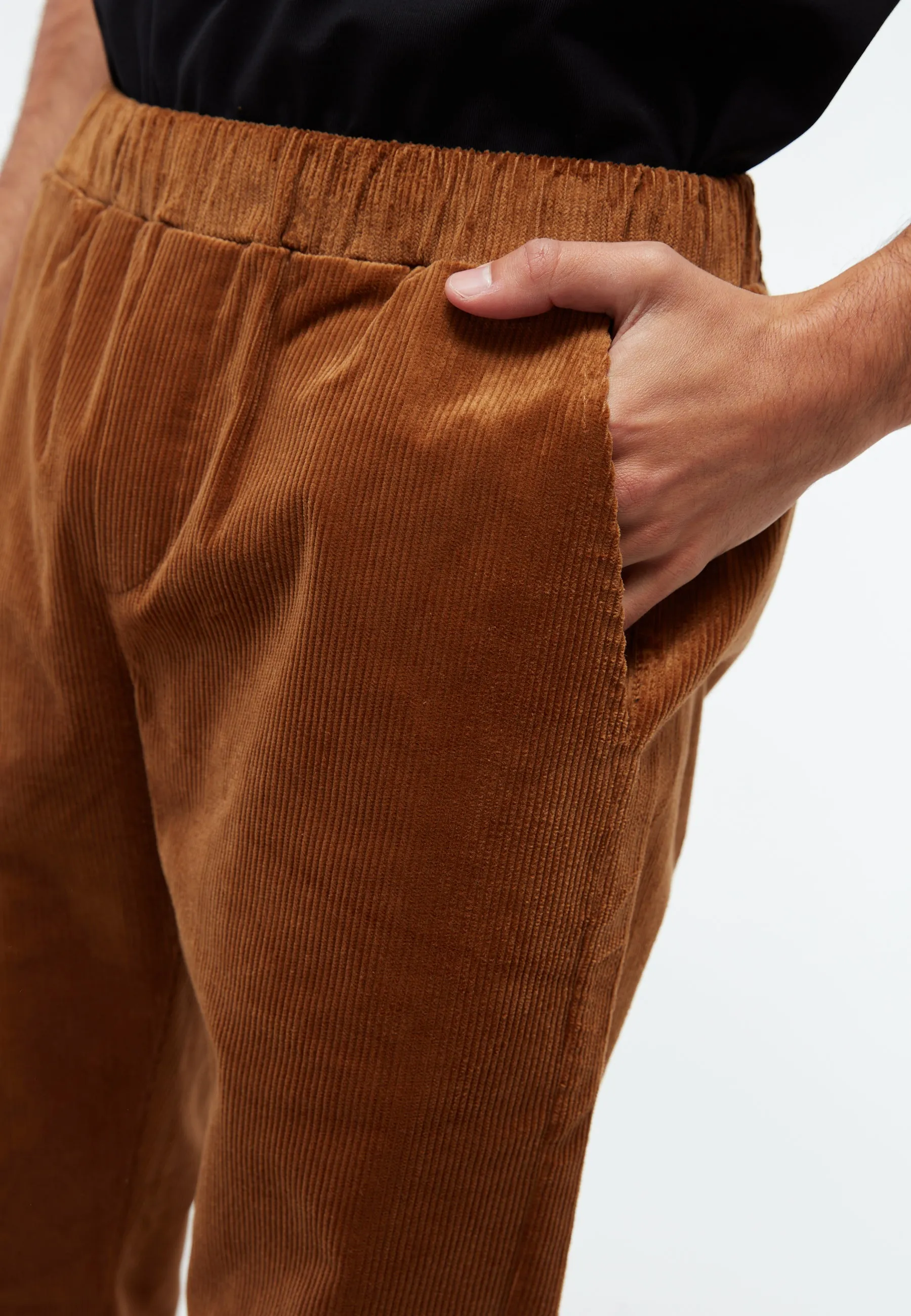 Cordhose ERIC aus Bio-Baumwolle - Toffee Brown (Cord)