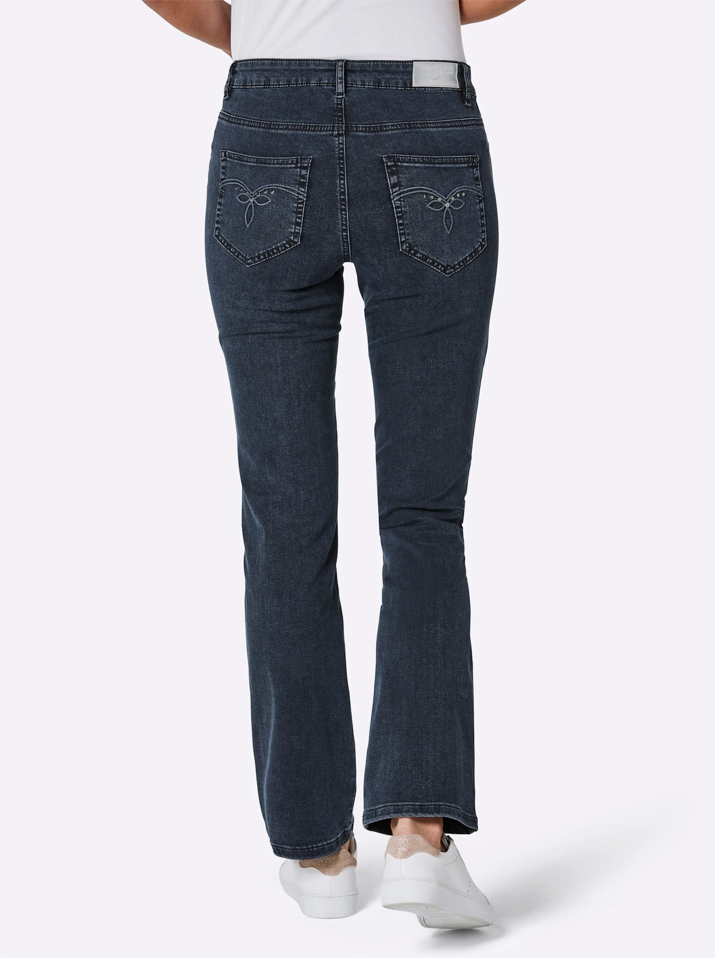 CREATION L PREMIUM Edel-Jeans in dark blue