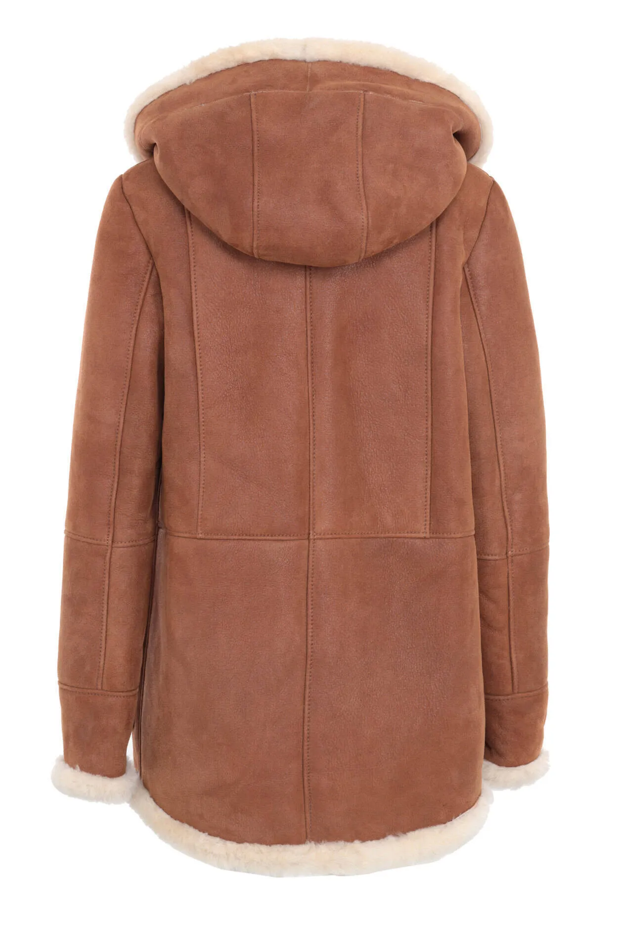 Damen-Lammfelljacke mit Kapuze &quot;ilan cap&quot;