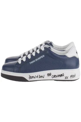 DSQUARED2 Leather Sneakers Bumper  