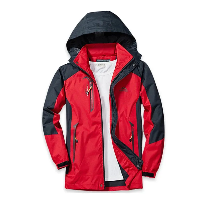 Eishelm - Wasserdichter Wintermantel Männer – Winddicht, Atmungsaktiv, Outdoor Jacke