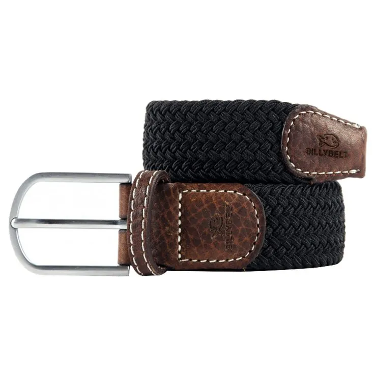 Gürtel BillyBelt ---Geflochten Noir Réglisse