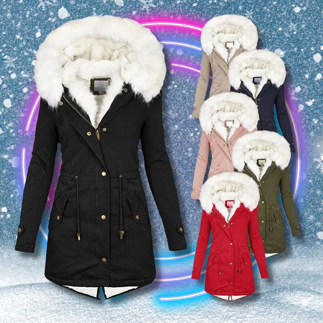 Heidi-Mode | Deluxe Ihr Unverzichtbarer Wintermantel Mit Kapuze Und Fellfutter