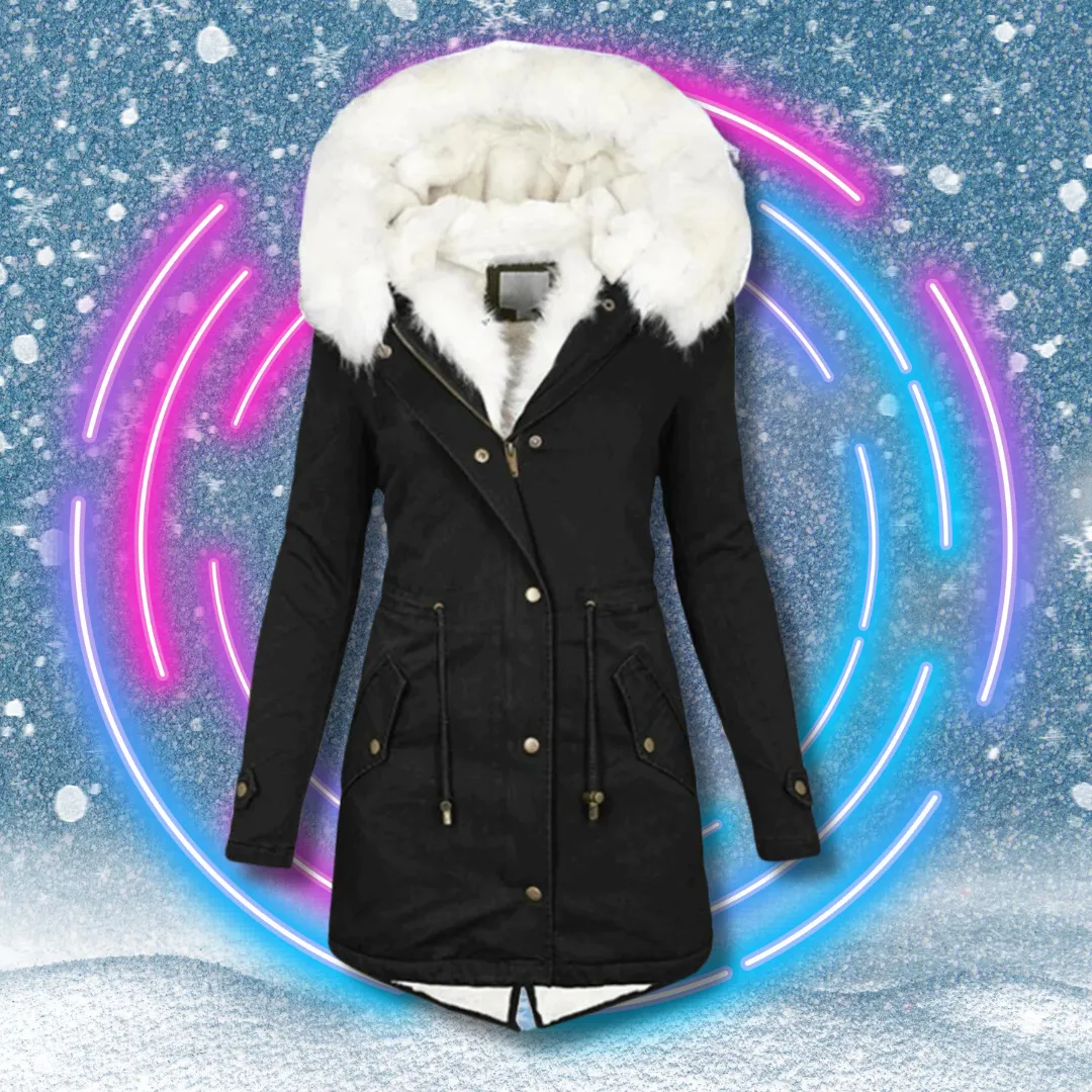 Heidi-Mode | Deluxe Ihr Unverzichtbarer Wintermantel Mit Kapuze Und Fellfutter