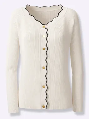 heine Strickjacke in champagner