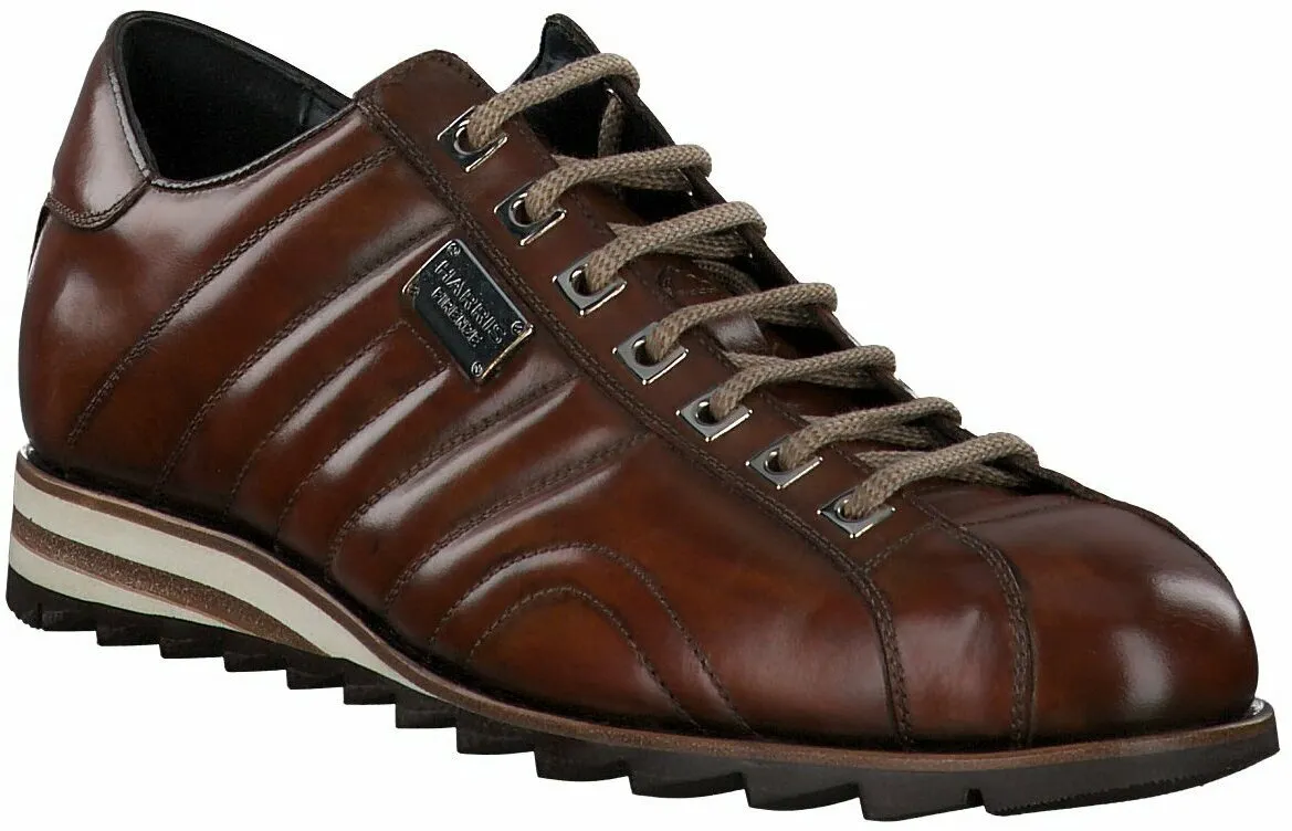 Herren-Schnürschuhe aus Leder 244221808842 (Mittelbraun)