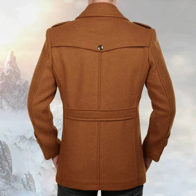 Hugo Mantel - Langer Eleganter Wintermantel