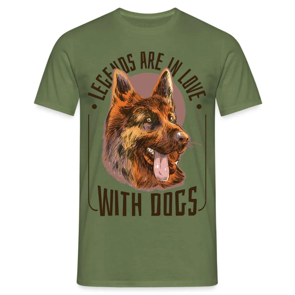 Hundeliebhaber Schferhund T-Shirt