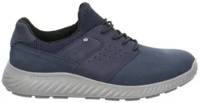 Jomos Herren Halbschuh Leder Slipper COMFORT BLAU 326377