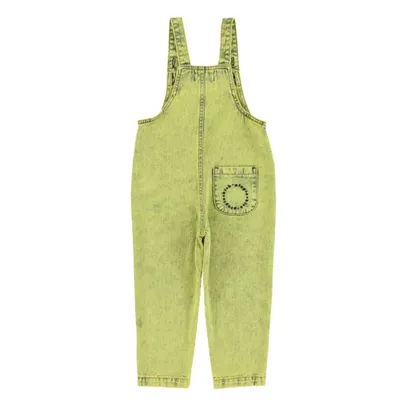 Latzhose aus Jeans | Gelb
