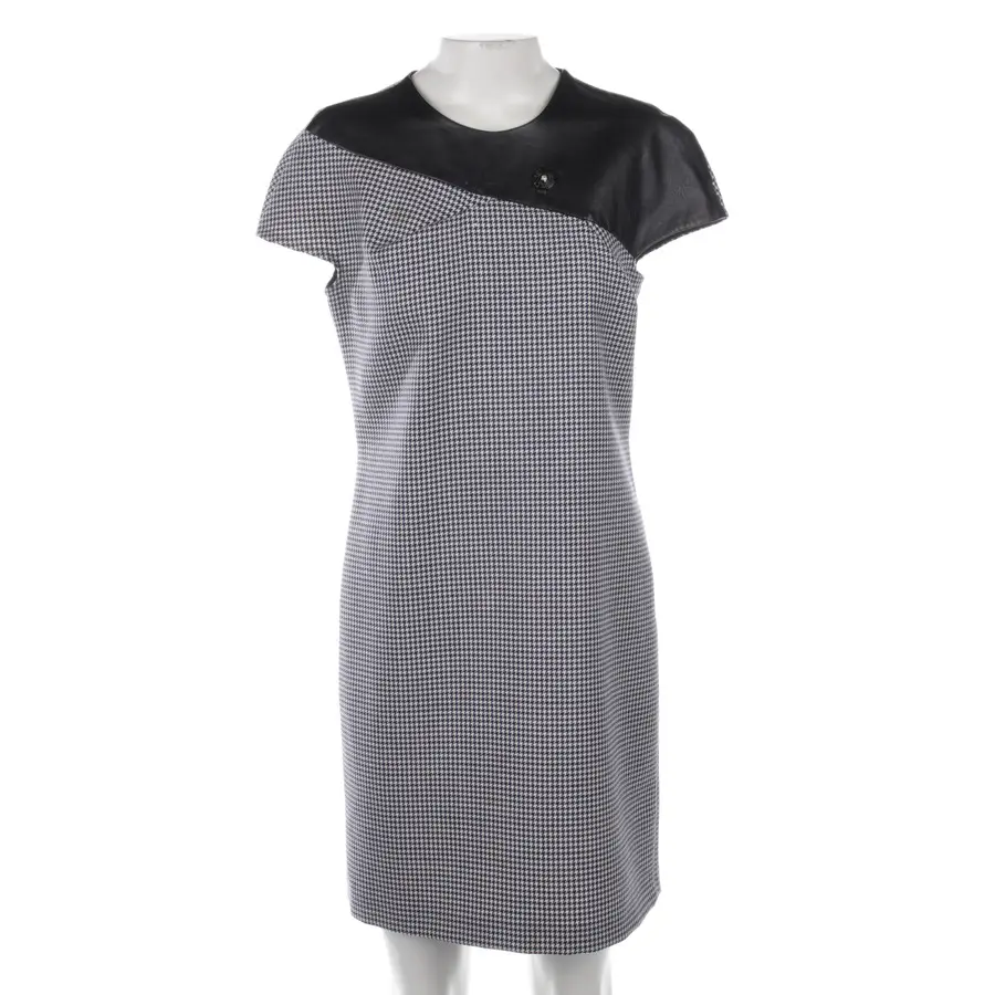 Leder Kleid 34 Schwarz