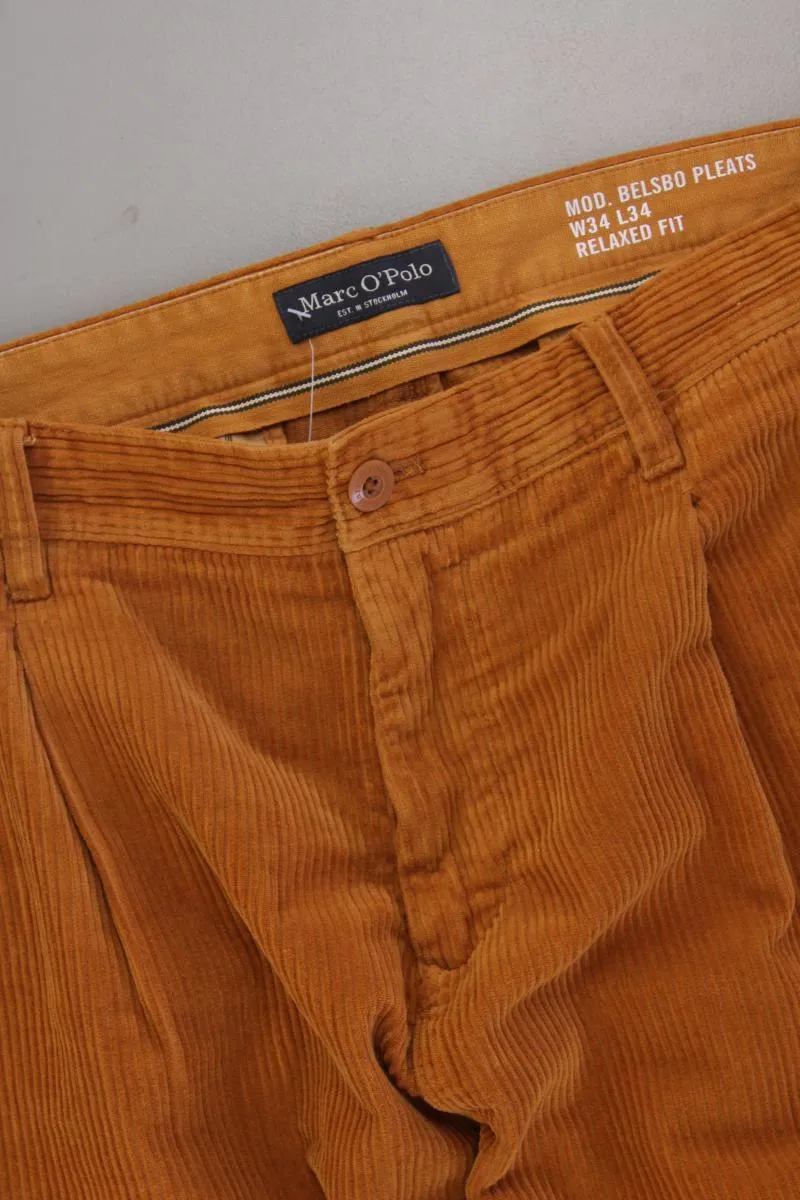 Marc O'Polo Cordhose Cognacfarben für Herren Gr. W34/L34 neuwertig braun
