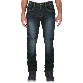 Modeka Glenn II Herren Jeans Stone Wash Blue Kurz 38