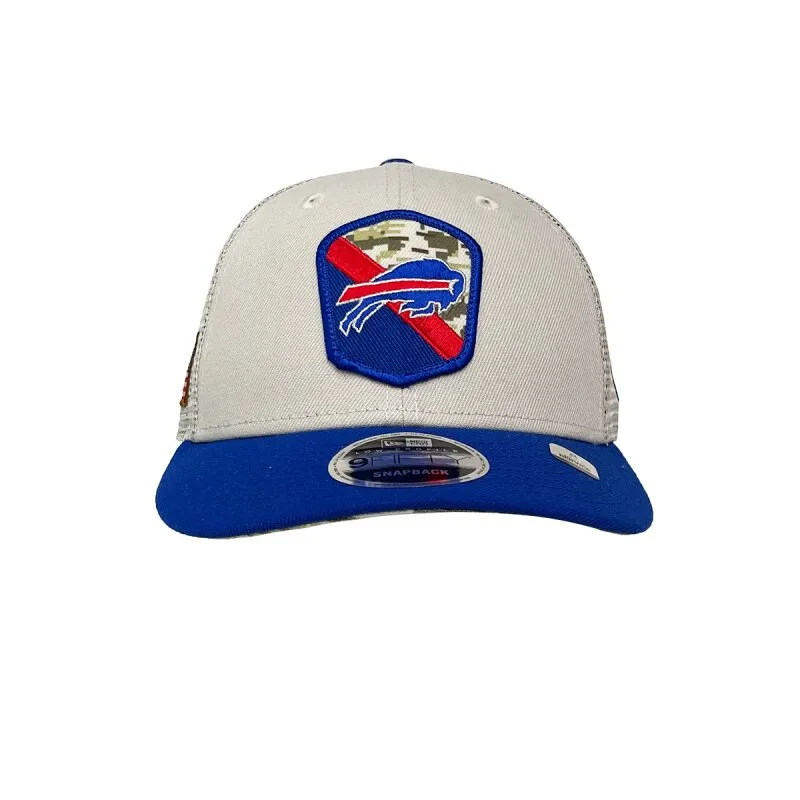 New Era 9FIFTY Cap Snapback NFL23 Salute To Service Buffalo Bills creme