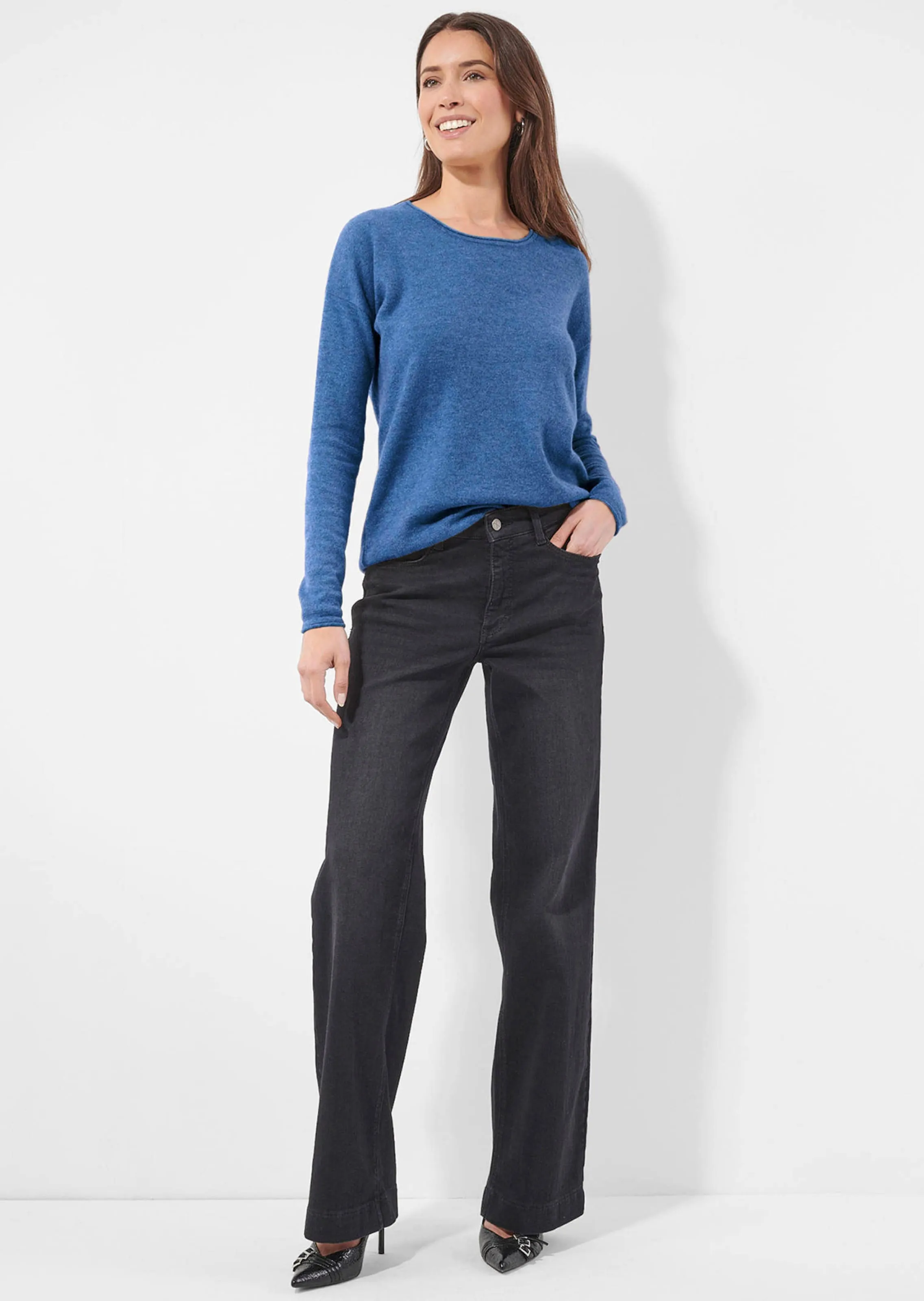 Pullover mit Rundhalsausschnitt