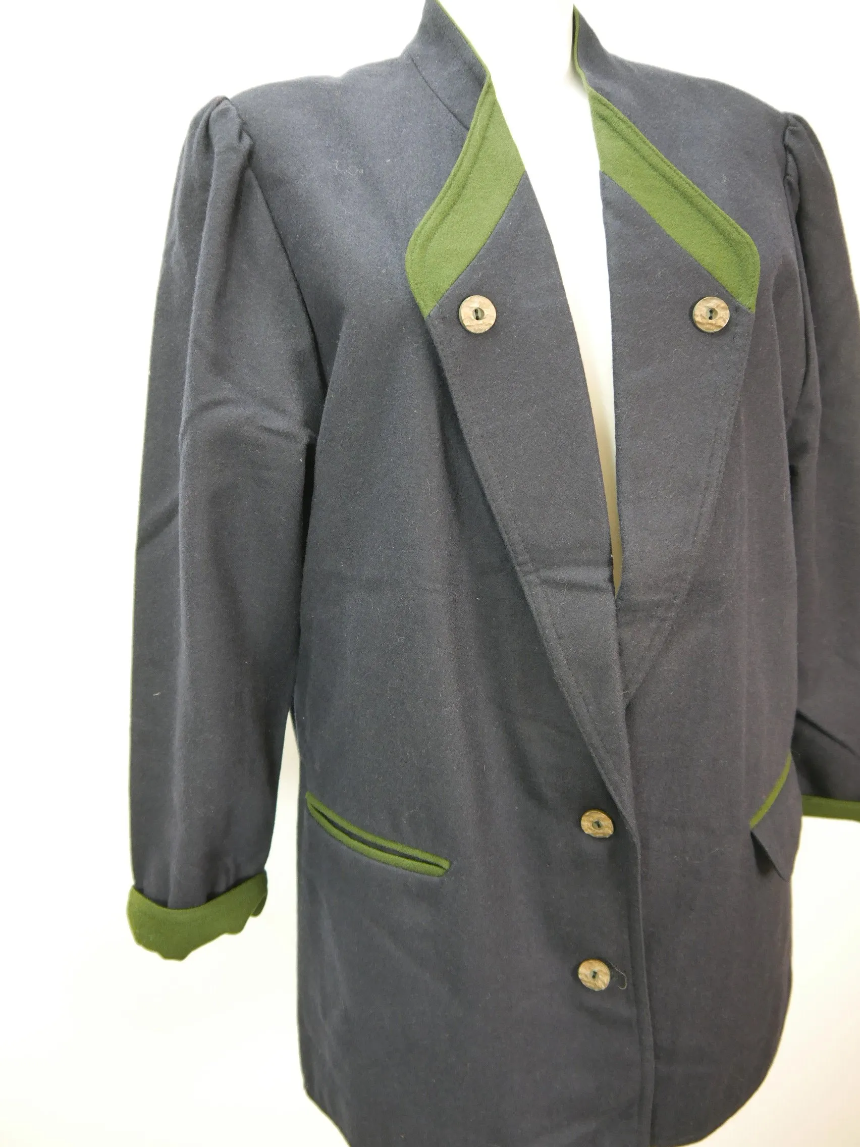 Sailer Trachten blau Janker wundervoll fesche Trachtenjacke Jacke Gr.44