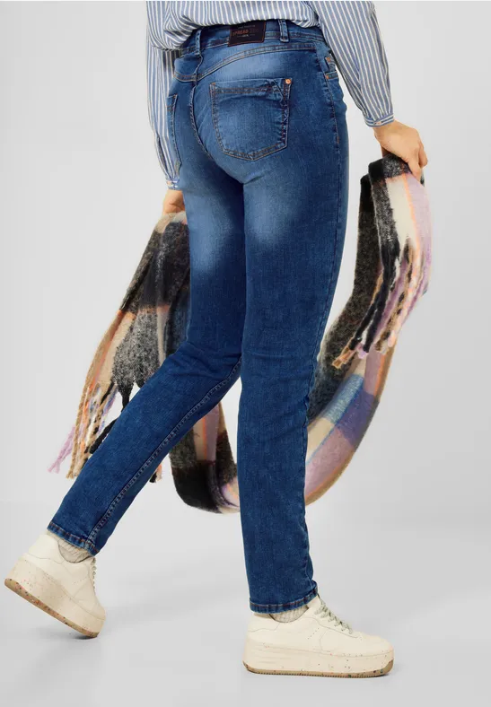 Slim Fit Straight Jeans