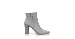 Spitze Stiefeletten mit hohem Absatz
