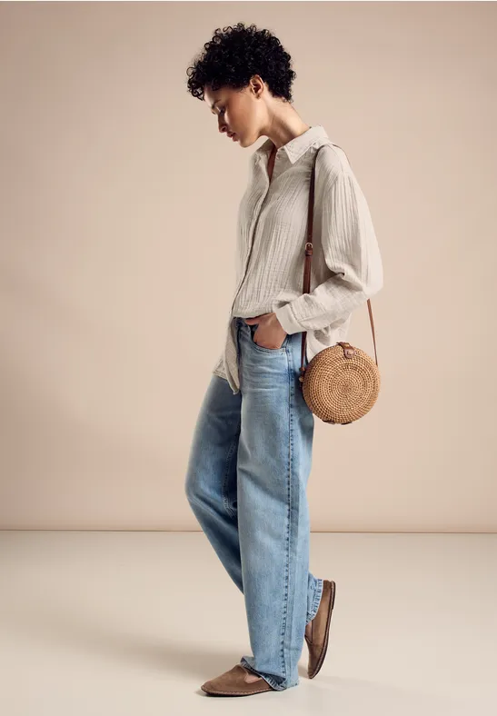 Street One Musselin Oversize Bluse 