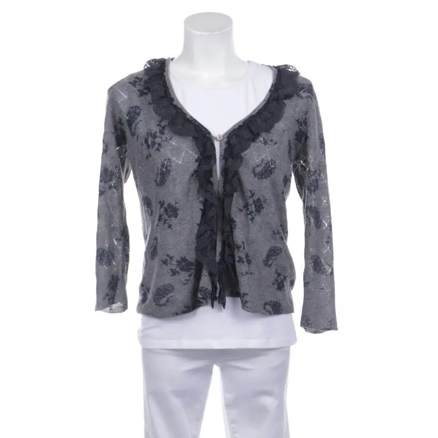 Strickjacke 36 Grau