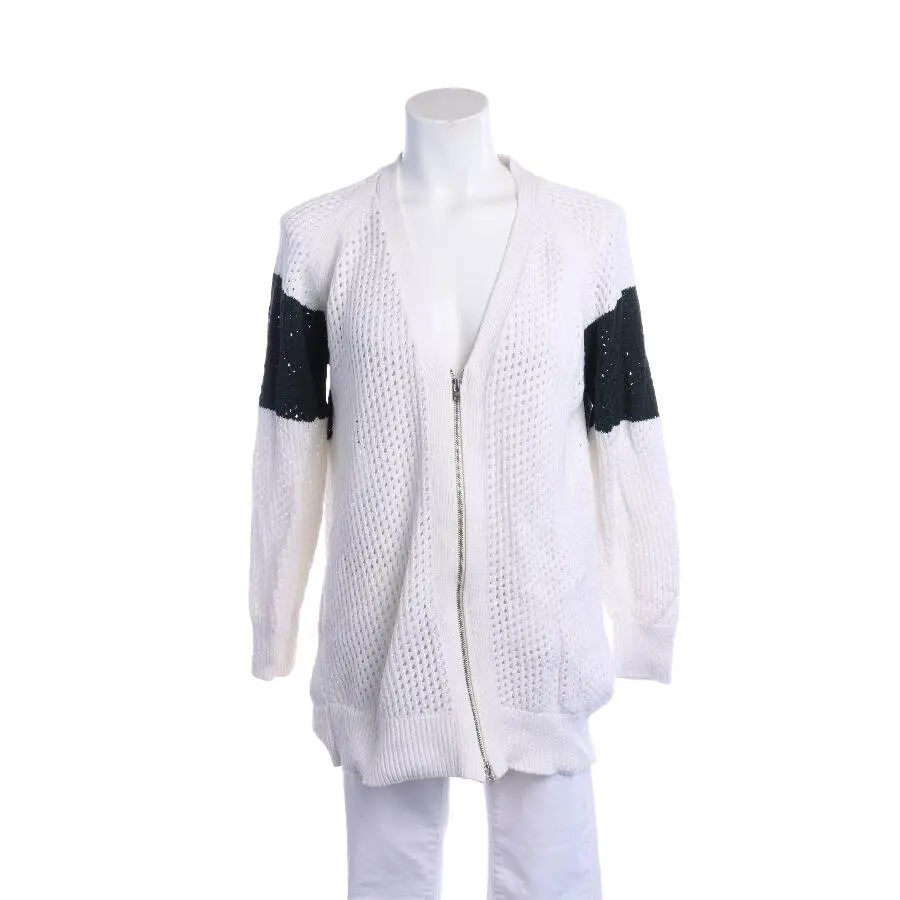 Strickjacke S Weiß