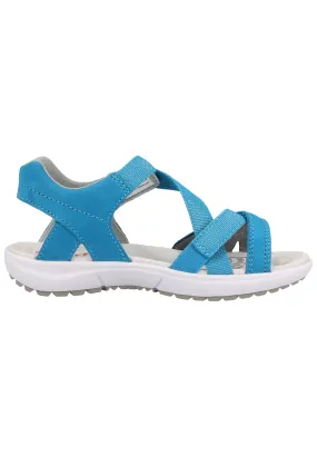 SUPERFIT Sandale in Himmelblau