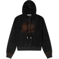 Sweatshirt Acne Studios Velour Logo Hoodie CI0162-900