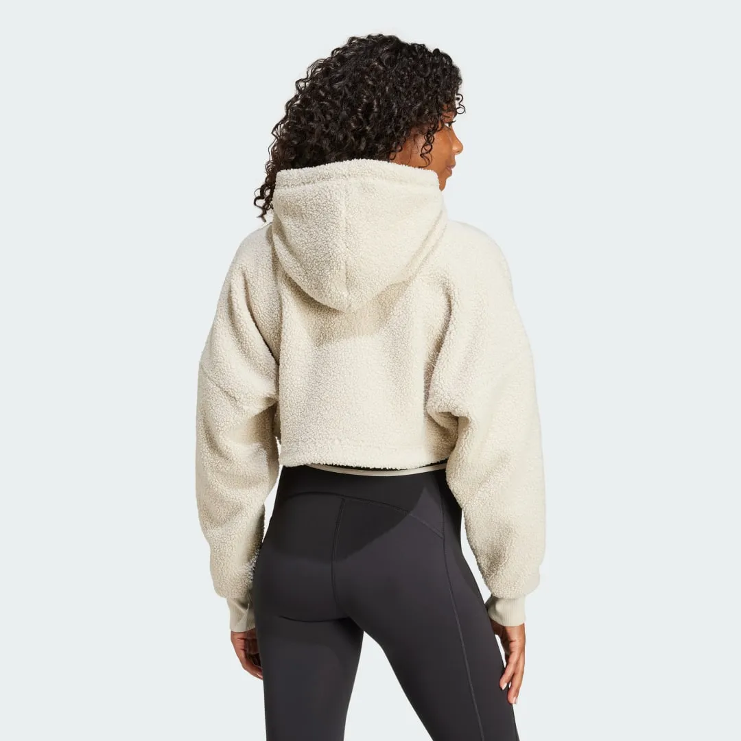 Sweatshirt adidas Performance MOON BOOT Cropped Fleece Hoodie IY8050
