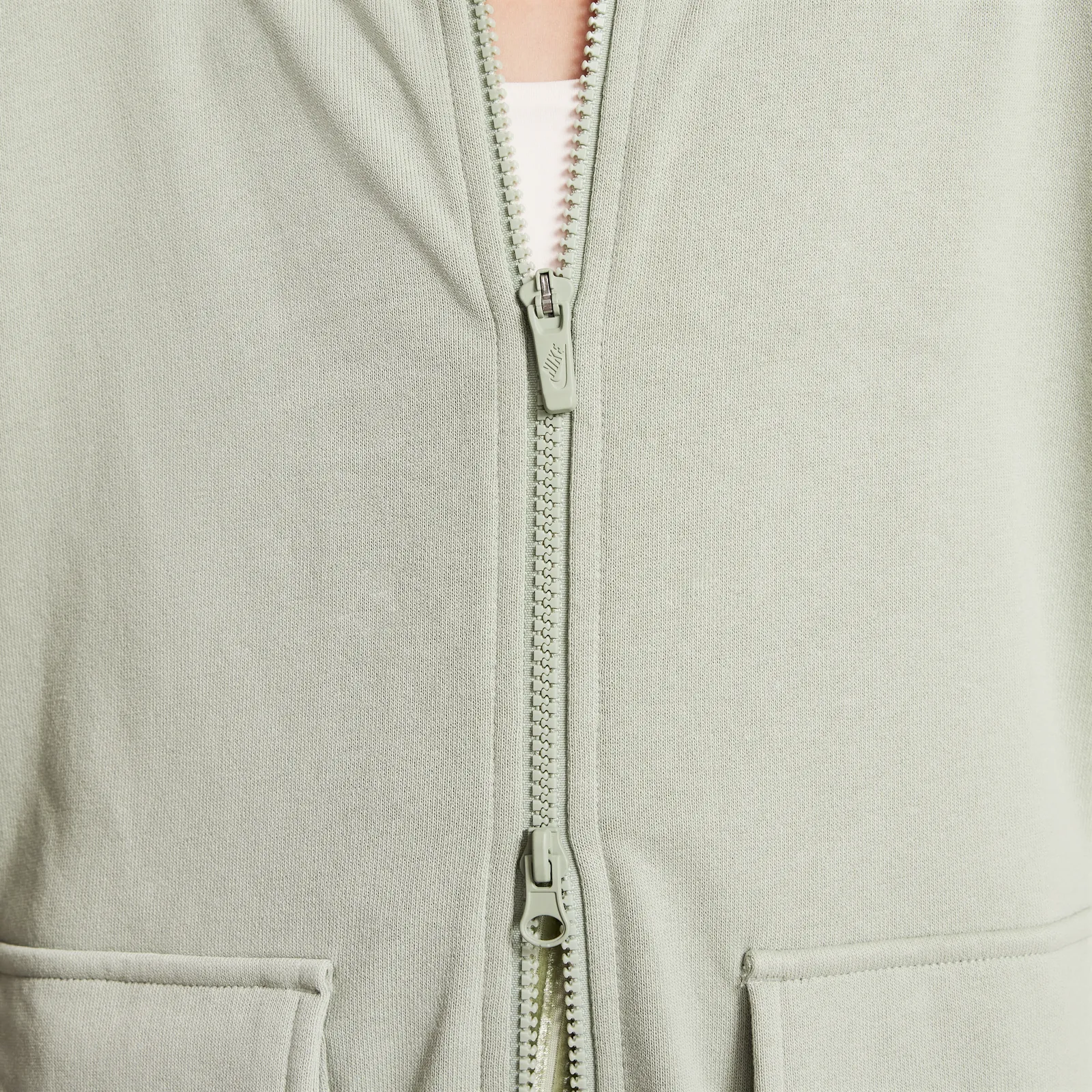 Sweatshirt Nike Girls' Fleece Hoodie with Pockets FZ5549-370
