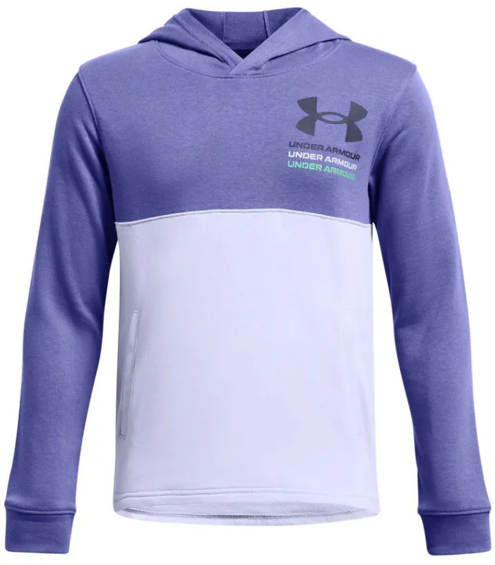 Sweatshirt Under Armour Boys' Rival Terry Hoodie 1383132-561