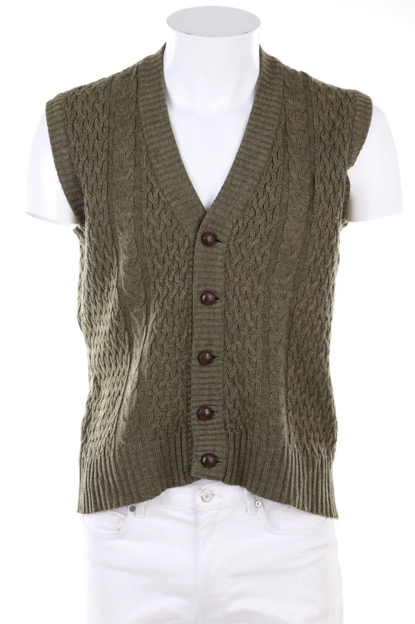 VINTAGE - Strick-Weste - 46